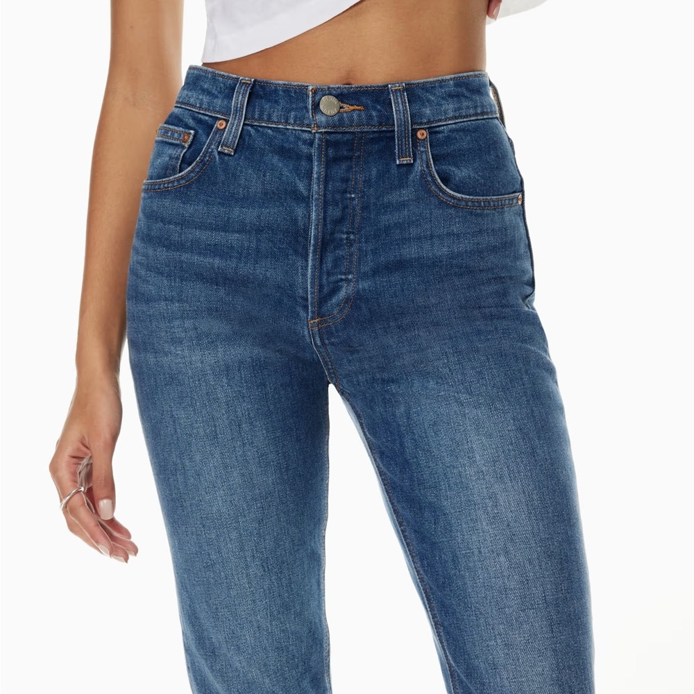 DENIM FORUM Yoko High Rise Slim Jeans - 28